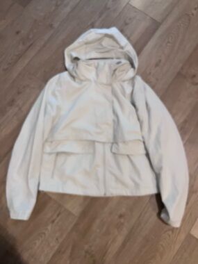 lululemon athletica Cream Hooded Always Effortless Classic Fit Jacket